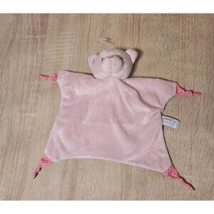 Aurora Baby Pink Bear Teether Lovey Hand Puppet